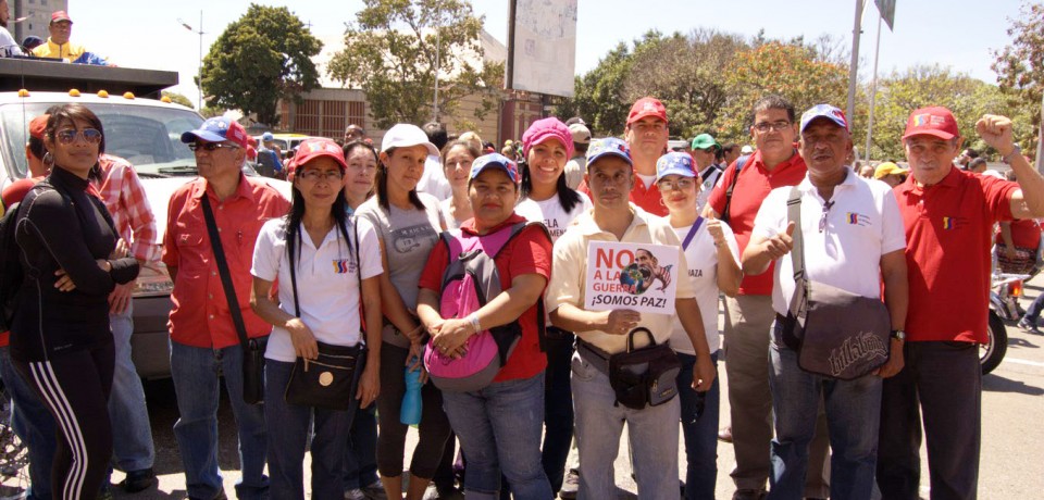 Pueblo venezolano realizó marcha antiimperialista