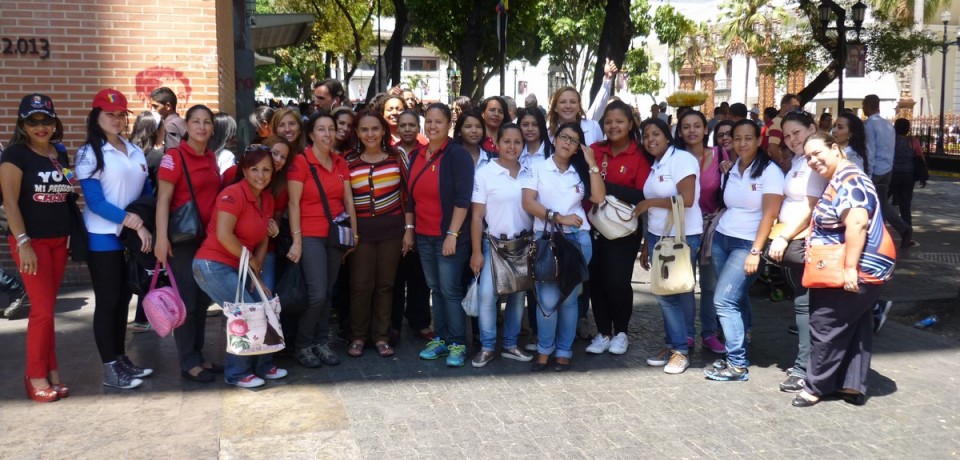 Venezolanas se movilizaron para conmemorar el Día Internacional de la Mujer