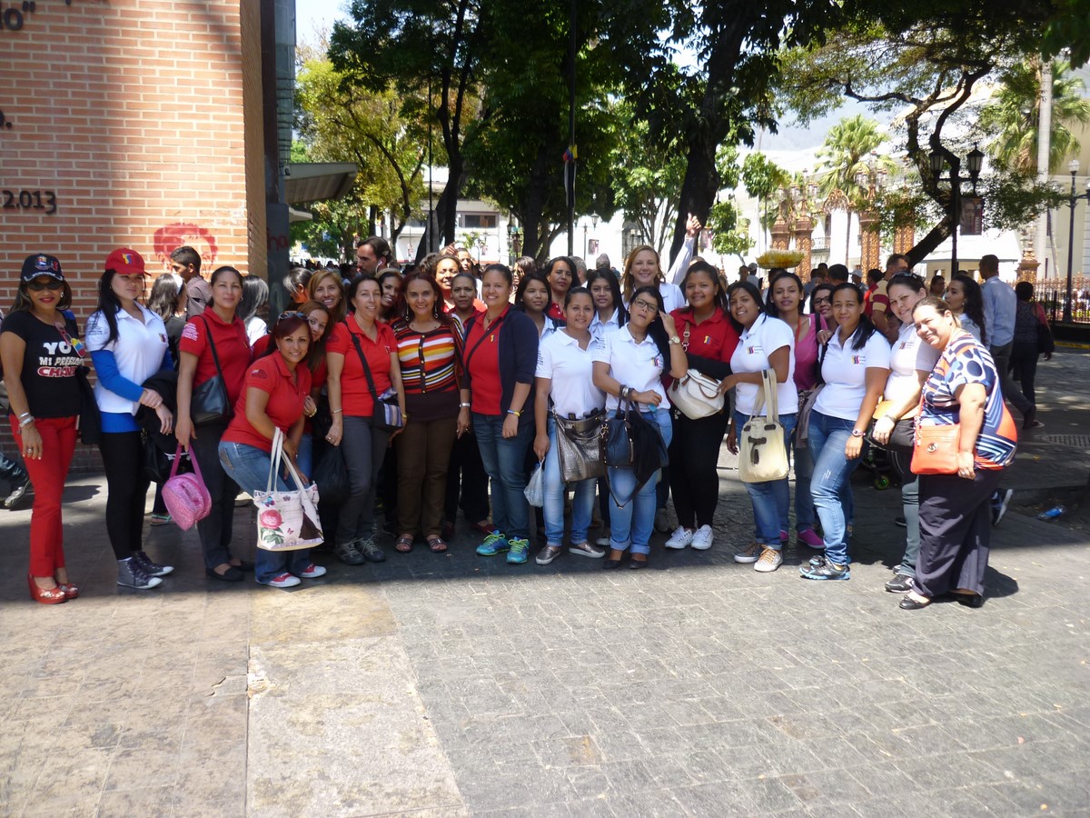 Venezolanas se movilizaron para conmemorar el Día Internacional de la Mujer