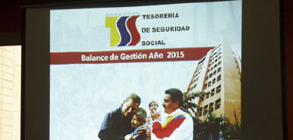 Presentación Informe de Gestión 2015 y Evolución 2012-2015 de la Tesorería de Seguridad Social