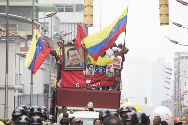 La TSS presente en movilización contra la Ley de Amnistía