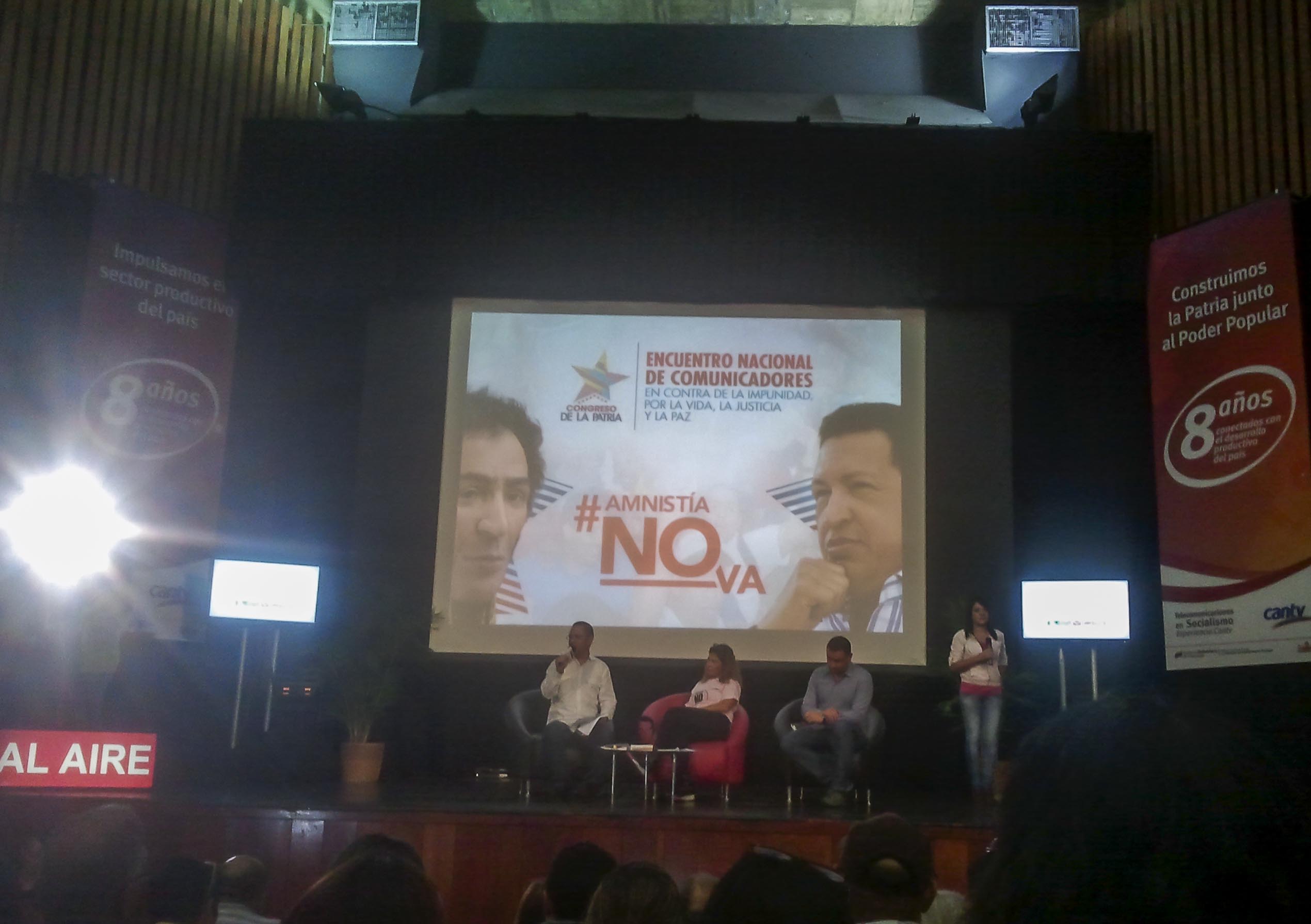 “Encuentro Nacional de Comunicadores en contra de la Impunidad, por la Vida, la Justicia y la Paz” se realizó en la sede principal de la CANTV