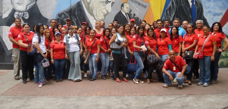 Movilización del sector educativo comprometido con la Revolución Bolivariana