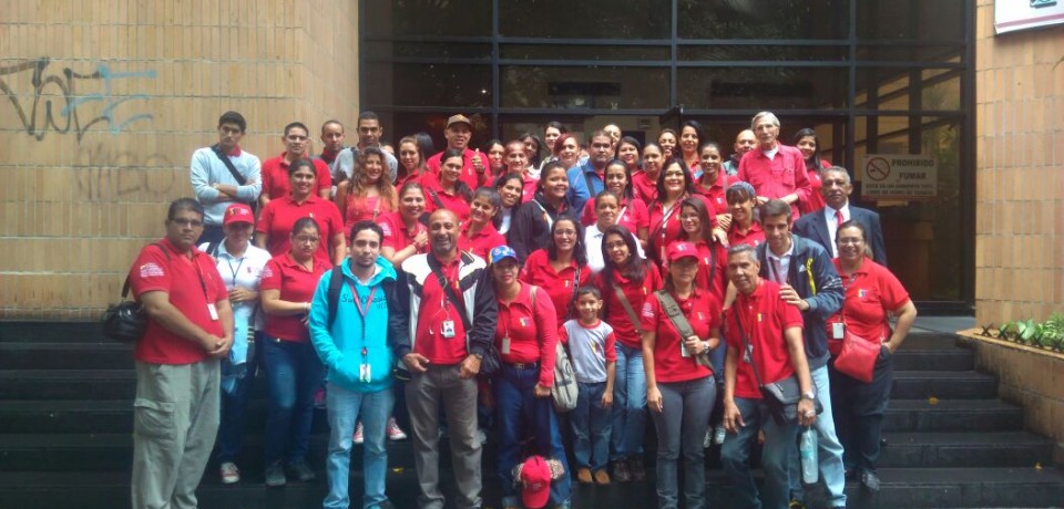 La TSS se movilizó en apoyo a la Revolución Bolivariana y en favor de la paz nacional