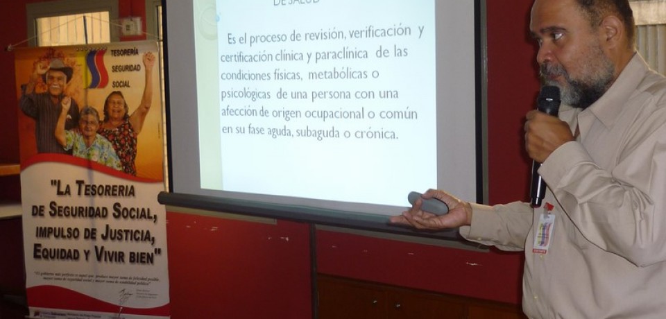 Taller “Marco Jurídico de las Discapacidades en Venezuela” en la sede de la TSS