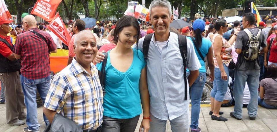 Una vez más el pueblo revolucionario desbordó las calles de Caracas
