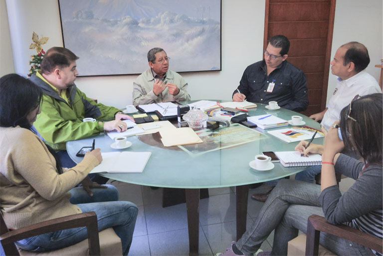 Reunión del Tesorero con representantes del Banco de Desarrollo Económico y Social de Venezuela (BANDES)
