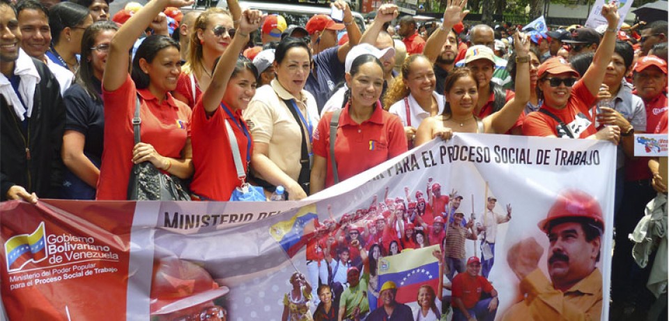 Pueblo revolucionario se movilizó por la soberanía nacional