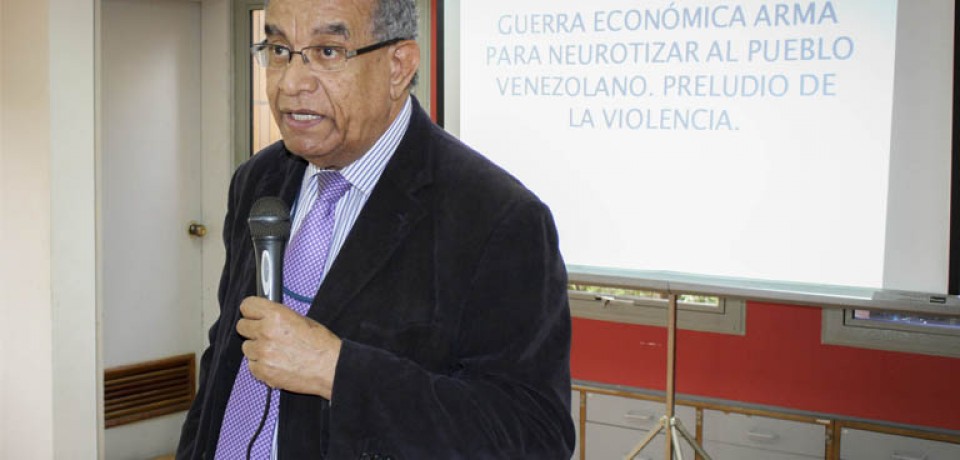 Ciclo de Conferencias #ConstituyentealDía: “Guerra Económica Arma para Neurotizar al Pueblo Venezolano”