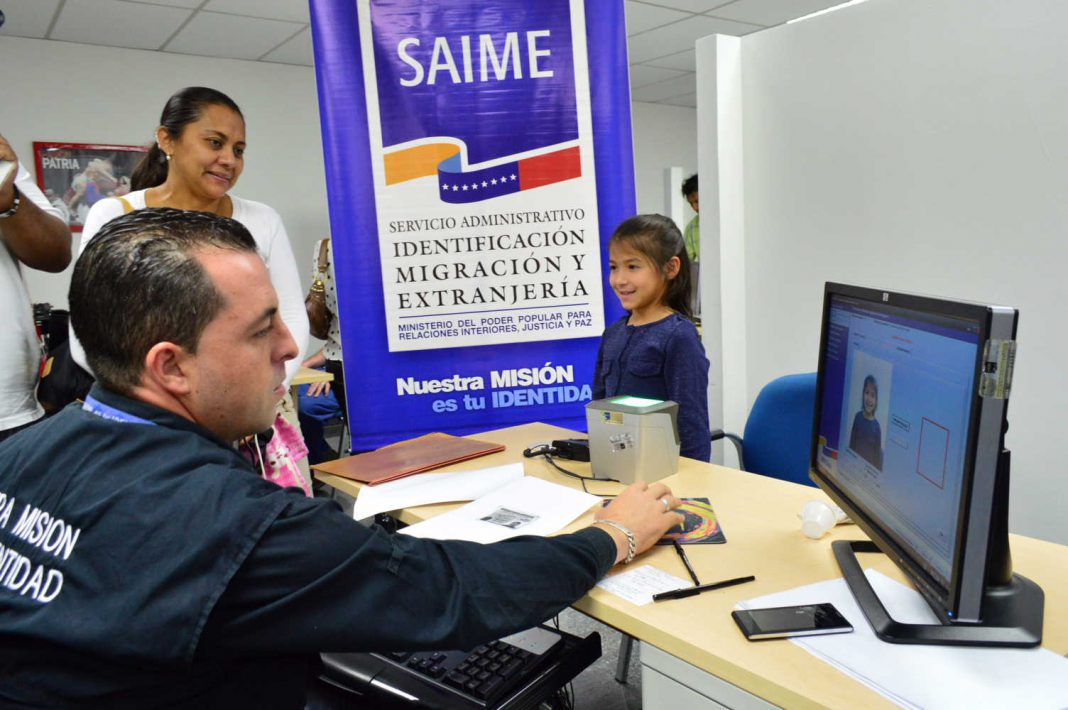 Saime unifica oficinas de la Gran Caracas para agilizar trámites