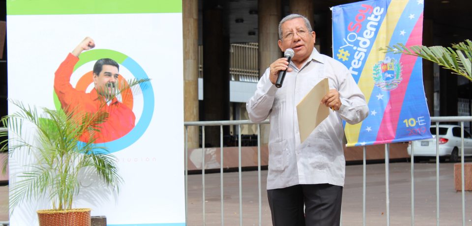 El Tesorero y Viceministro de Previsión Social del MPPPST participó en la Tribuna Antiimperialista en Plaza Caracas