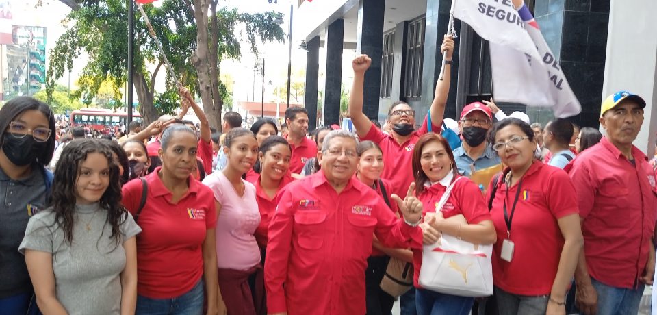 El pueblo se movilizó en respaldo al presidente Maduro